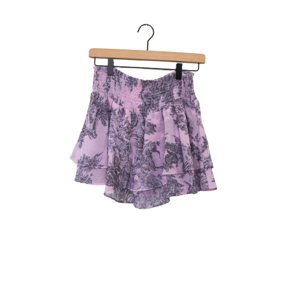Urban Outfitters BDG Purple Flutter Mini Skort Medium